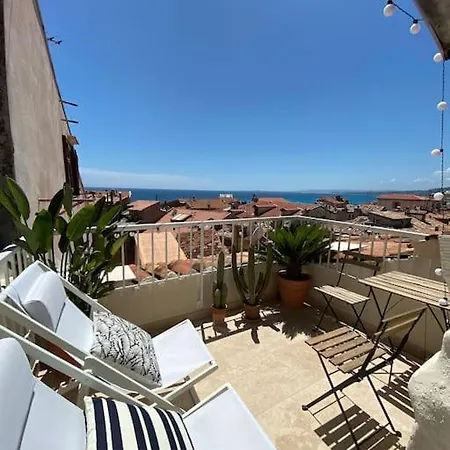 #32 Staywizus - Panoramic Sea View Over Old Town Terrace & Ac